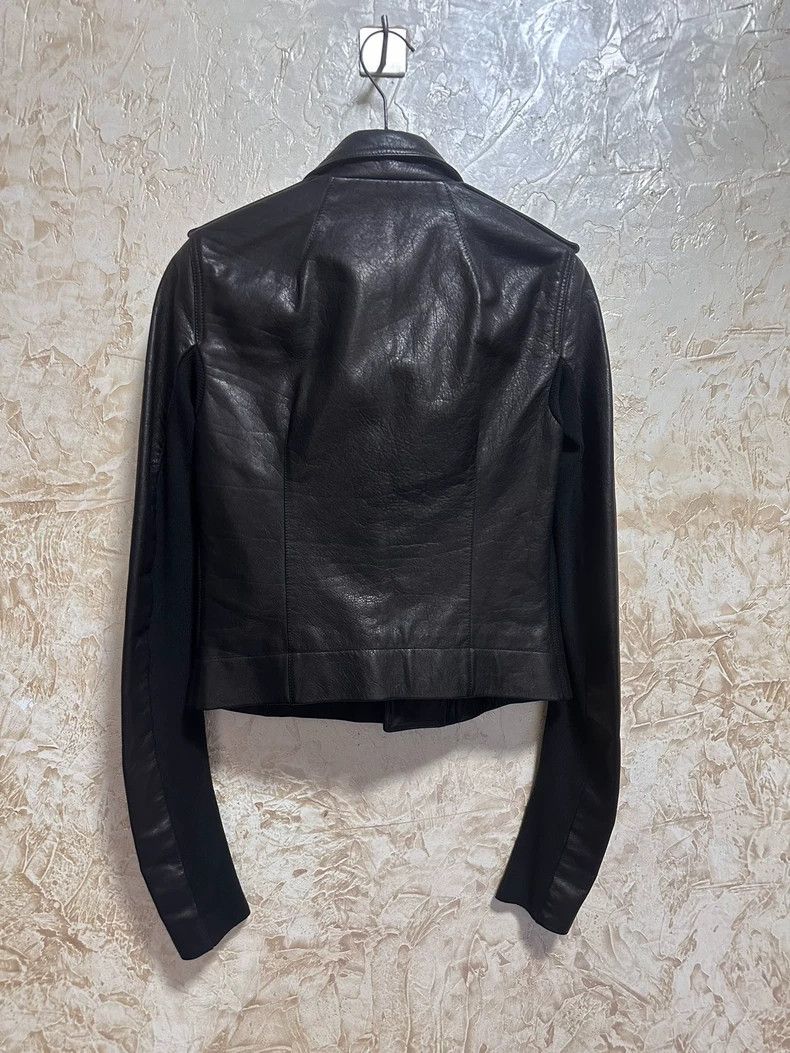Rick Owens rick owens leather motorcycle jacket in black Size US S / EU 44-46 / 1 - 2 Thumbnail