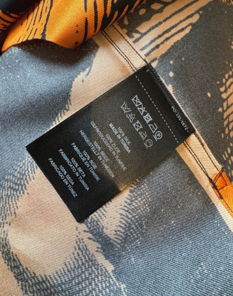 Dries Van Noten drapes van noten silk printed lion shirt Size US M / EU 48-50 / 2 - 2 Thumbnail