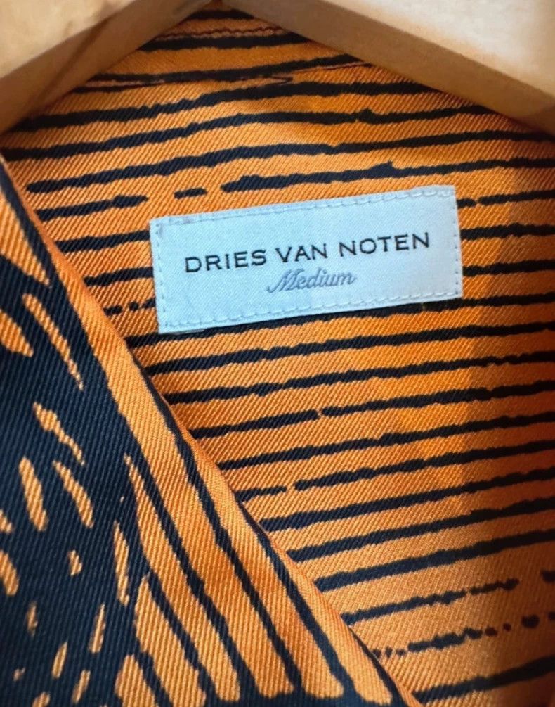 Dries Van Noten drapes van noten silk printed lion shirt Size US M / EU 48-50 / 2 - 3 Thumbnail