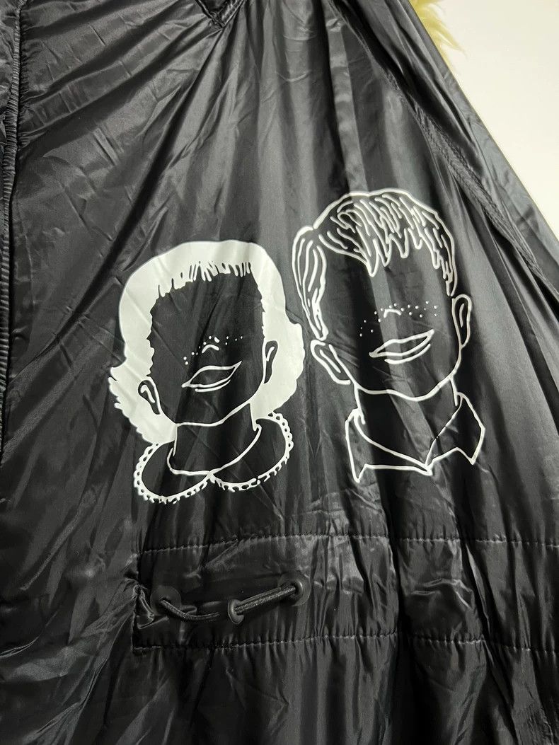 Undercover long black down coat with removable hood Size US L / EU 52-54 / 3 - 3 Thumbnail