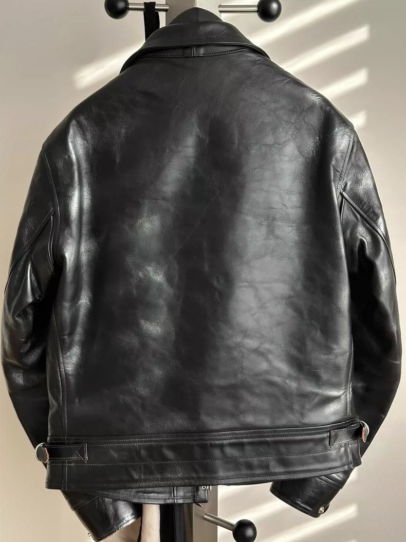 Freewheelers Black Leather Jacket by Freewheelers Size US M / EU 48-50 / 2 - 2 Thumbnail