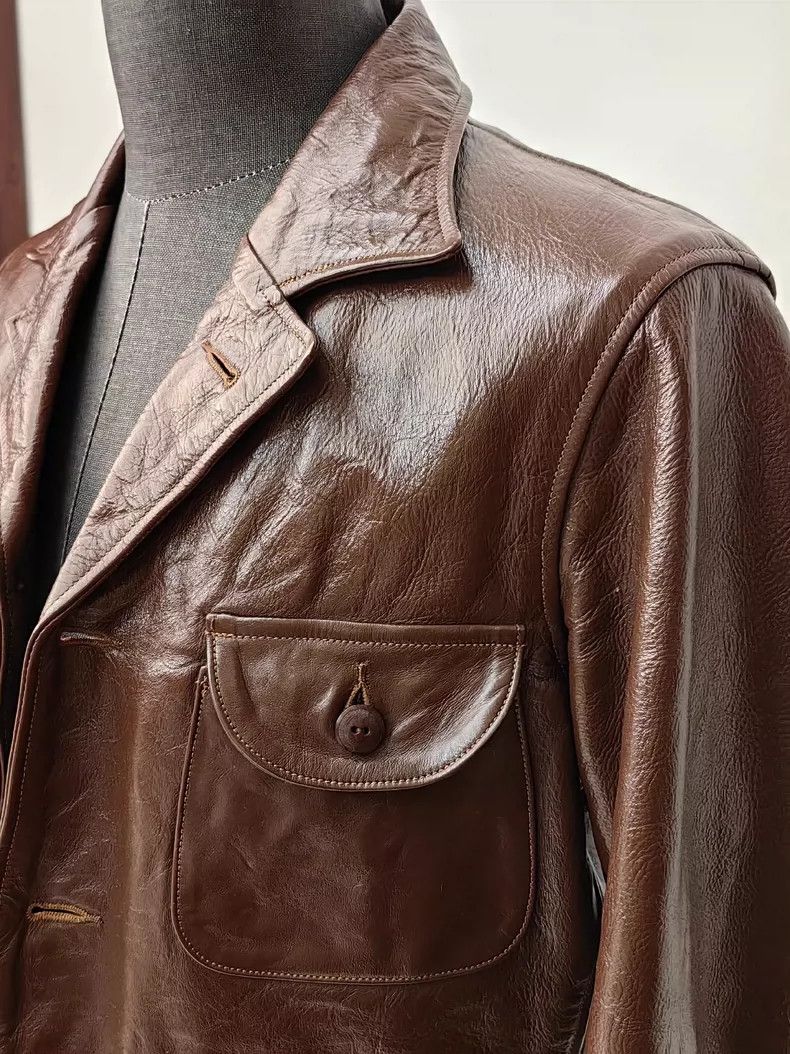 Freewheelers brown leather freewheelers jacket size 38 Size US M / EU 48-50 / 2 - 2 Thumbnail