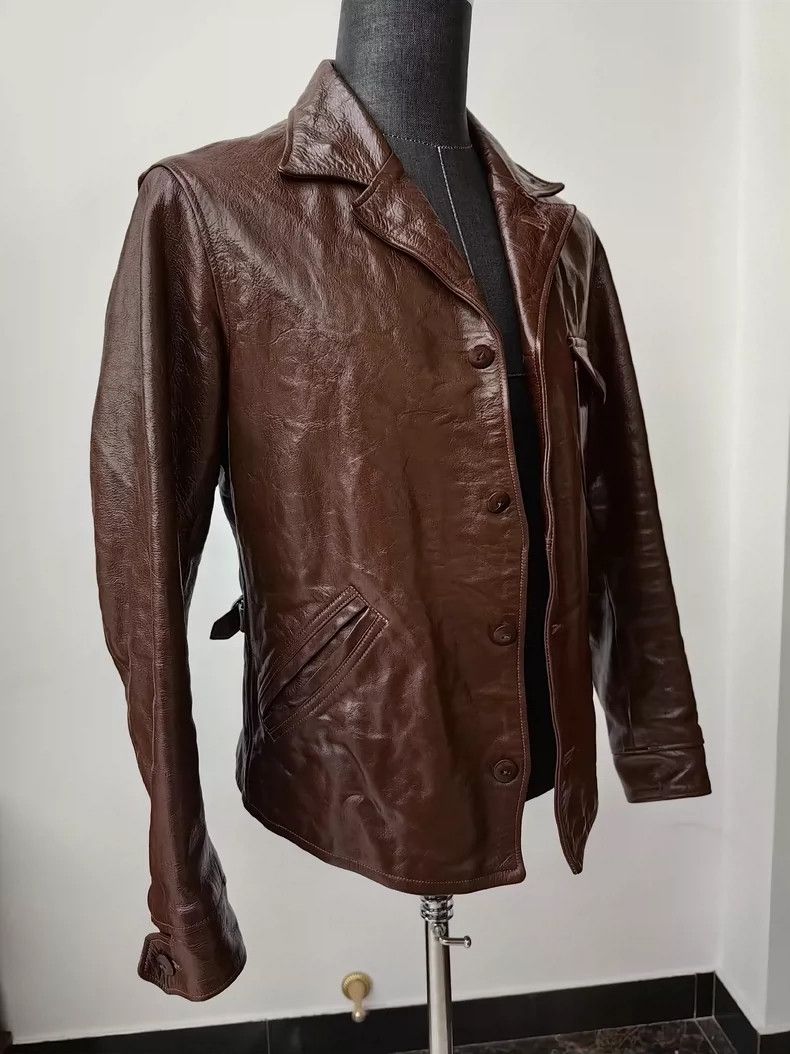 Freewheelers brown leather freewheelers jacket size 38 Size US M / EU 48-50 / 2 - 6 Thumbnail