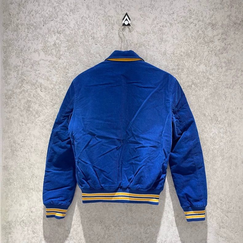 Saint Laurent Paris saint laurent blue corduroy baseball jacket Size US M / EU 48-50 / 2 - 2 Thumbnail