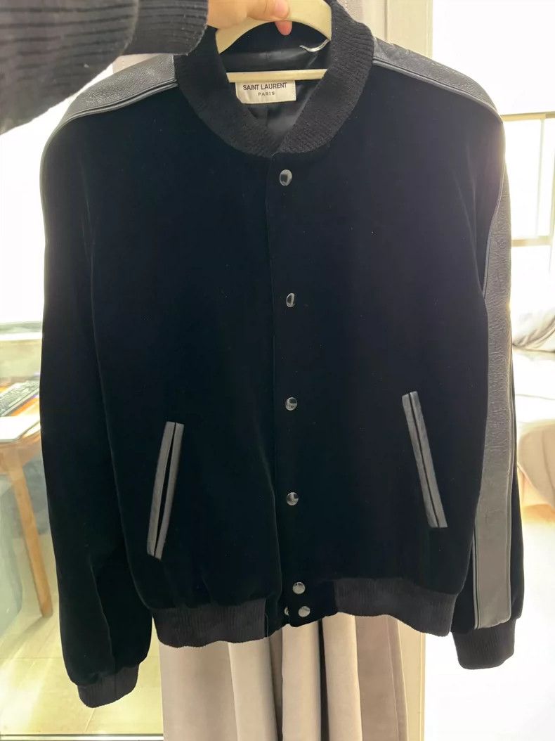 Saint Laurent Paris saint laurent velvet smoking jacket with heart design Size US L / EU 52-54 / 3 - 2 Thumbnail