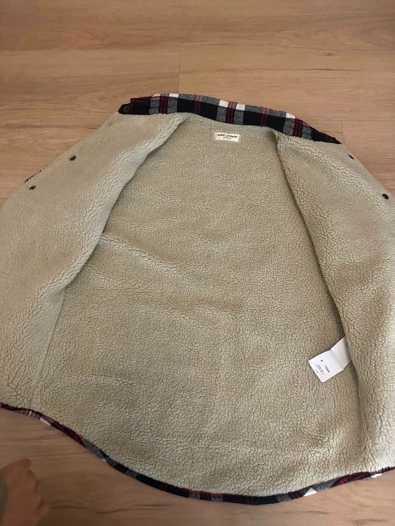 Yves Saint Laurent ysl warm plaid shirt in new condition Size US M / EU 48-50 / 2 - 3 Thumbnail