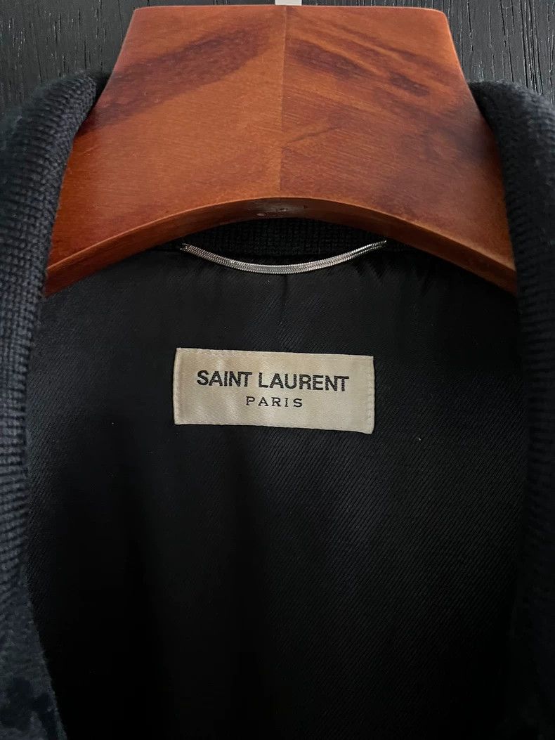 Yves Saint Laurent saint laurent black leopard print jacket Size US L / EU 52-54 / 3 - 4 Thumbnail