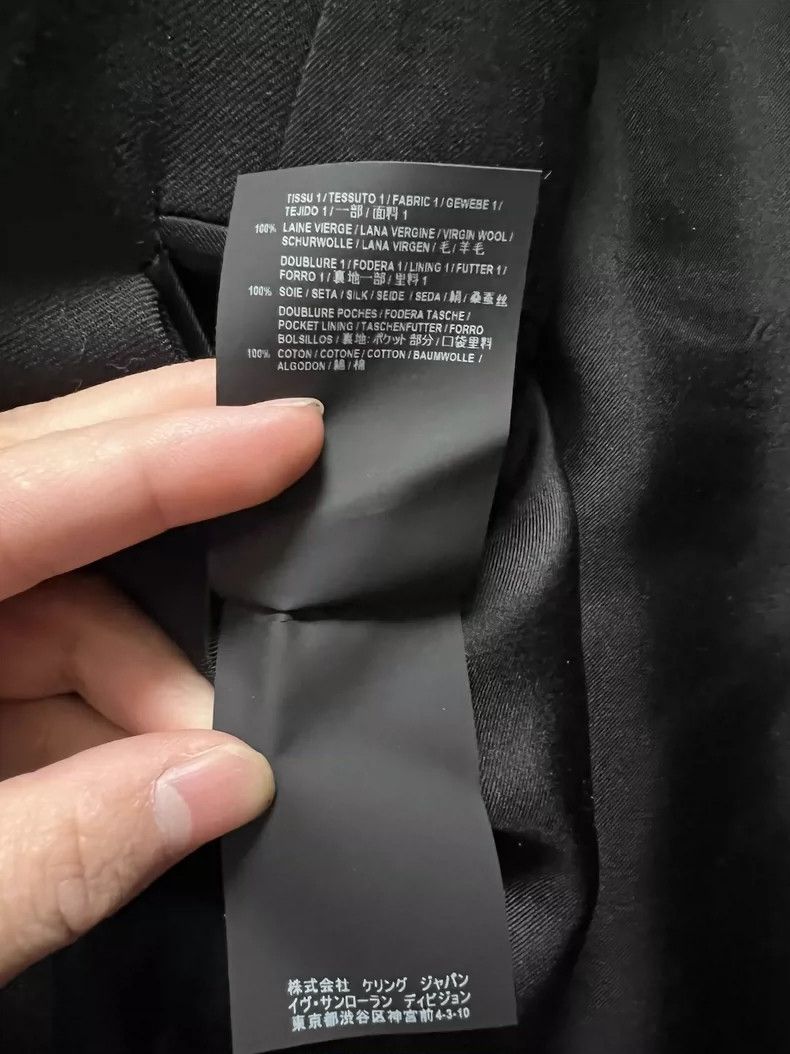 Saint Laurent Paris saint laurent black blazer with silver buttons Size US L / EU 52-54 / 3 - 6 Thumbnail