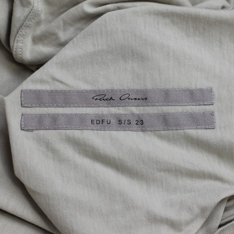 Rick Owens gray oversized short sleeve shirt Size US XS / EU 42 / 0 - 5 Thumbnail