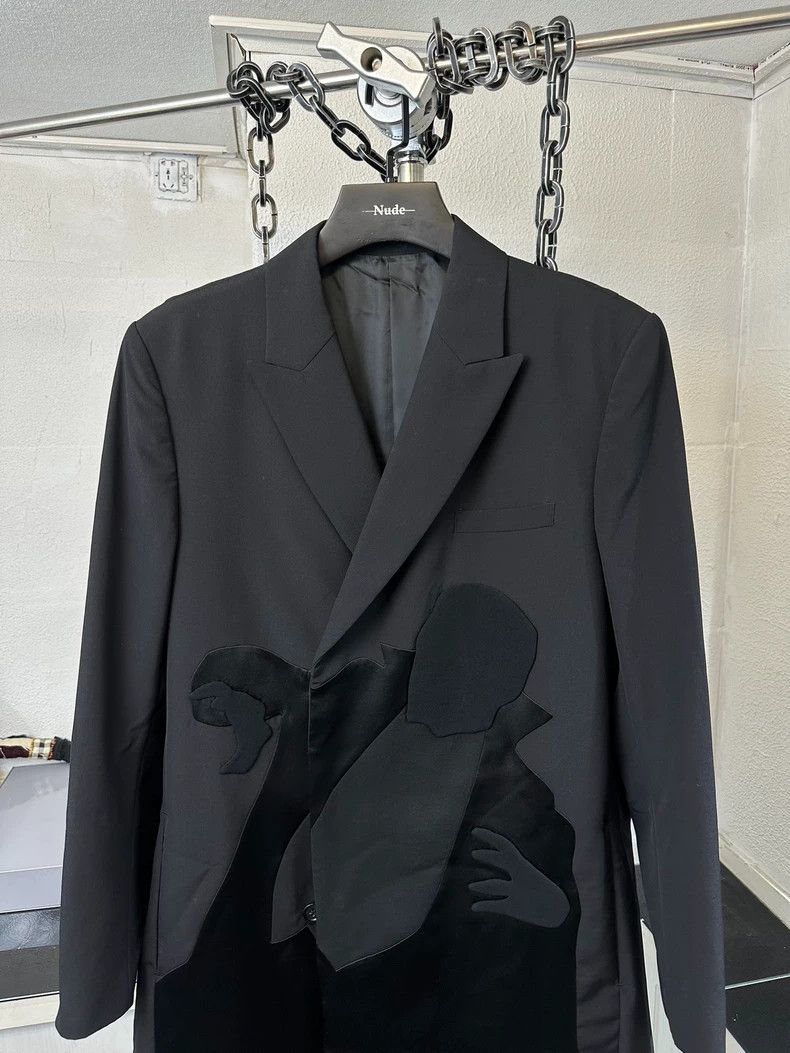 undercover vampire suit coat, classic design