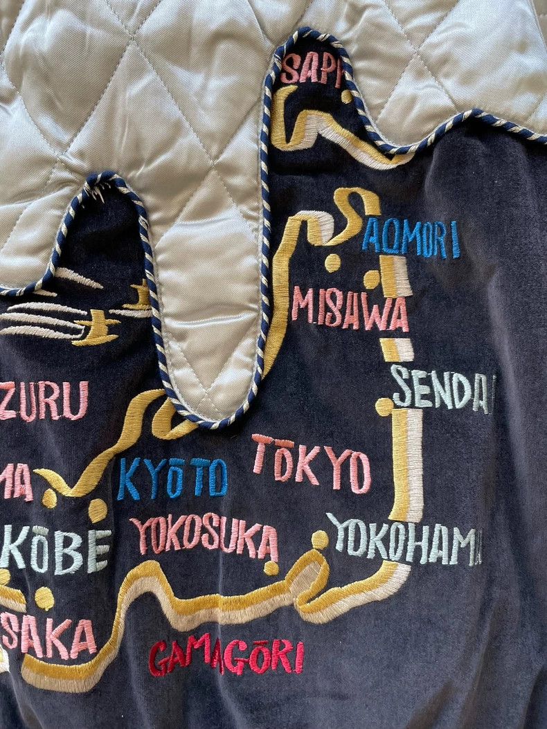 Kapital kapital embroidered baseball jacket with unique design Size US L / EU 52-54 / 3 - 4 Thumbnail