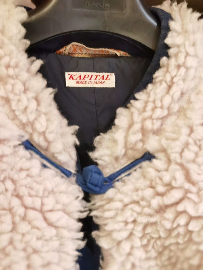 Kapital cozy cream shearling outerwear jacket Size US M / EU 48-50 / 2 - 3 Thumbnail