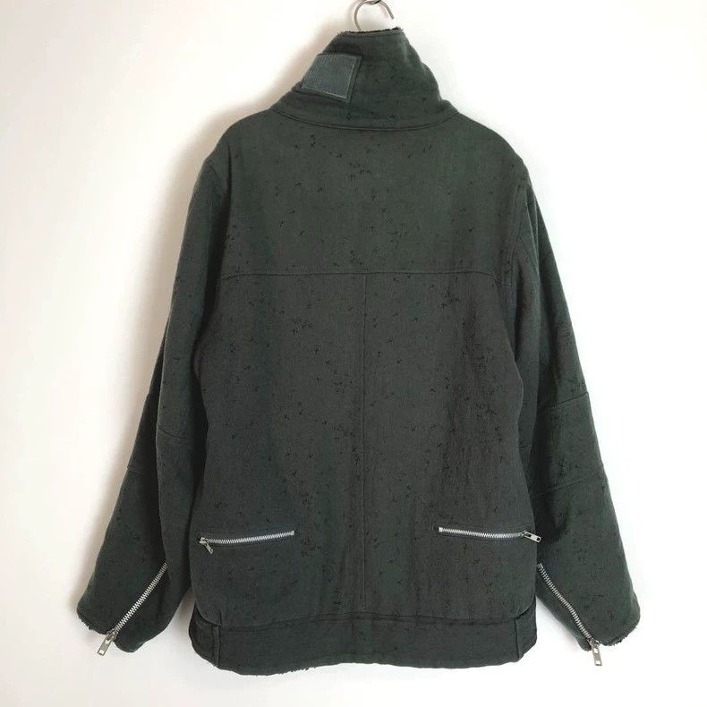 Undercover UNDERCOVER 2002AW Cross Print Fleece Coat Size US M / EU 48-50 / 2 - 3 Thumbnail
