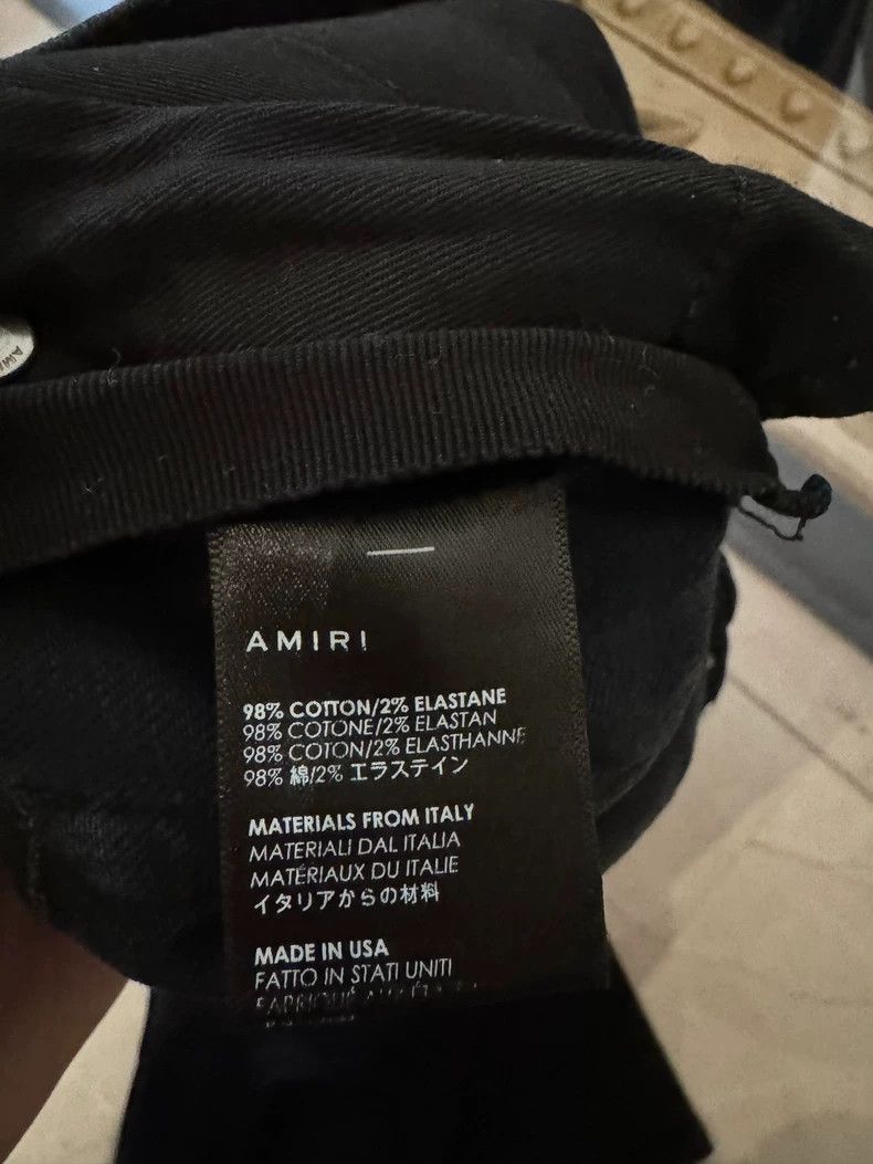 Amiri Amiri Color Block Ripped Denim Pants Size 32 Size US 32 / EU 48 - 4 Thumbnail