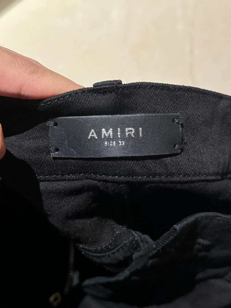 Amiri Amiri Color Block Ripped Denim Pants Size 32 Size US 32 / EU 48 - 2 Thumbnail