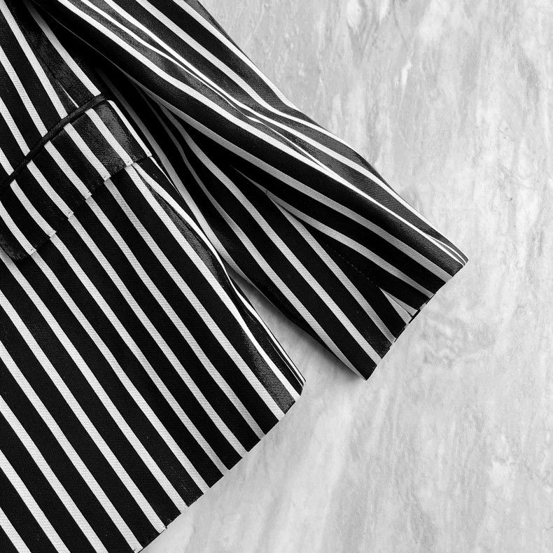 Saint Laurent Paris saint laurent black and white striped blazer Size US L / EU 52-54 / 3 - 10 Thumbnail