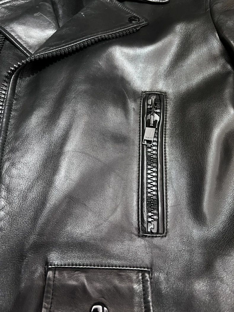 Saint Laurent Paris classic saint laurent men's leather jacket Size US L / EU 52-54 / 3 - 3 Thumbnail