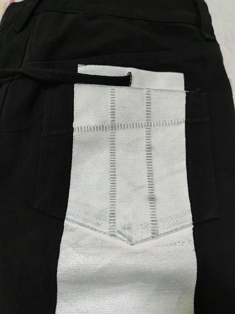 Boris Bidjan Saberi black denim layer pants by 11bybbs Size US 26 / EU 42 - 6 Thumbnail