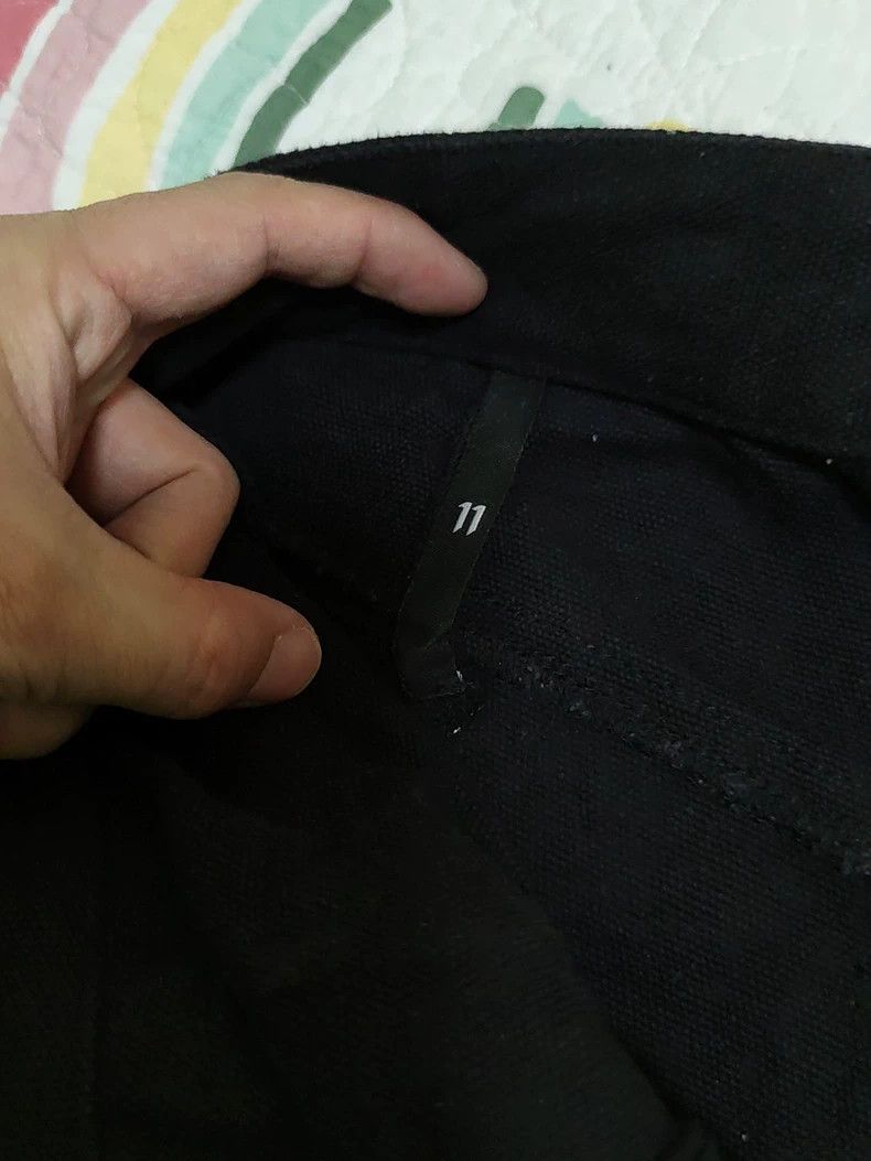 Boris Bidjan Saberi black denim layer pants by 11bybbs Size US 26 / EU 42 - 5 Thumbnail