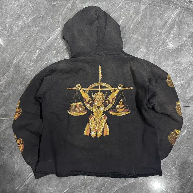 Saint Michael Saint Michael CLOT Black Graphic Hoodie Size US M / EU 48-50 / 2 - 2 Thumbnail