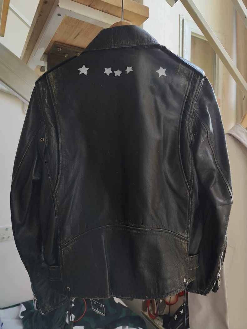Saint Laurent Paris saint laurent men's black leather motorcycle jacket Size US M / EU 48-50 / 2 - 2 Thumbnail