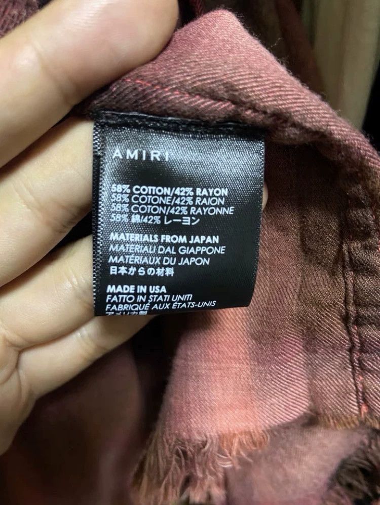 Amiri amiri gradient shirt in size large Size US L / EU 52-54 / 3 - 4 Thumbnail