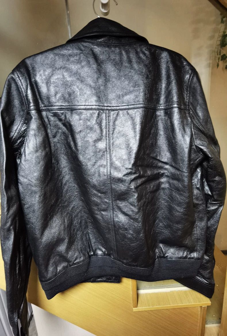 Saint Laurent Paris black saint laurent leather jacket size 52 Size US L / EU 52-54 / 3 - 2 Thumbnail