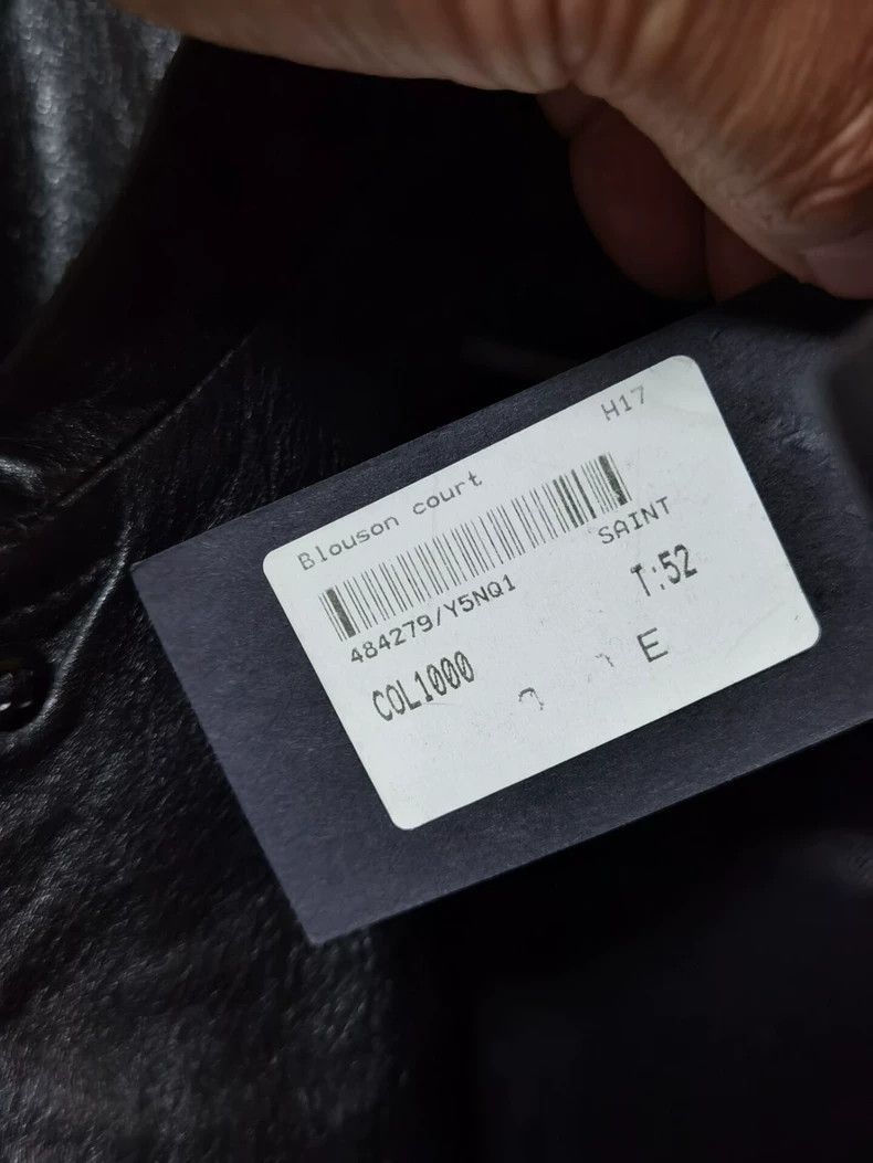 Saint Laurent Paris black saint laurent leather jacket size 52 Size US L / EU 52-54 / 3 - 8 Thumbnail