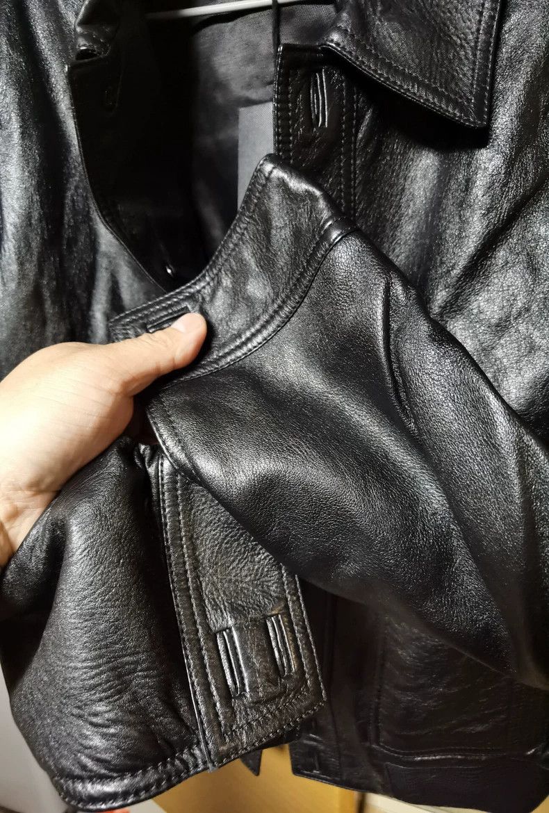 Saint Laurent Paris black saint laurent leather jacket size 52 Size US L / EU 52-54 / 3 - 5 Thumbnail