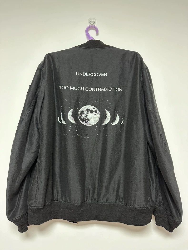 Undercover black moon print bomber jacket Size US M / EU 48-50 / 2 - 2 Thumbnail