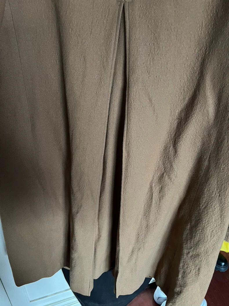 Undercover brown wool coat with checkered lining Size US L / EU 52-54 / 3 - 6 Thumbnail