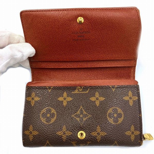 Louis Vuitton Louis Vuitton Louis Vuitton Monogram bifold wallet Canvas Short Wallet M61730 Size ONE SIZE - 2 Thumbnail