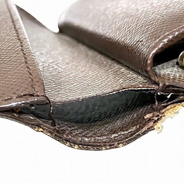 Louis Vuitton Louis Vuitton Louis Vuitton Portefeuille Viennois Damier Wallet Canvas Short Wallet N61674 Size ONE SIZE - 9 Thumbnail