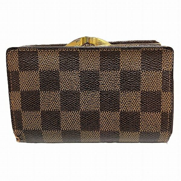 Louis Vuitton Louis Vuitton Louis Vuitton Portefeuille Viennois Damier Wallet Canvas Short Wallet N61674 Size ONE SIZE - 2 Thumbnail