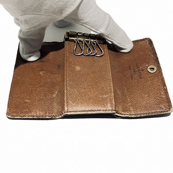Louis Vuitton Louis Vuitton Louis Vuitton Multicles 4 Monogram Key Case Canvas Key case M62631 Size ONE SIZE - 6 Thumbnail