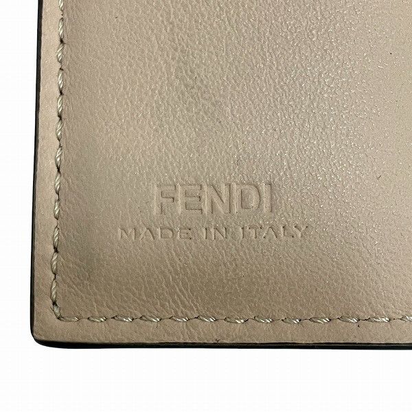 Fendi Fendi Fendi Peekaboo Selleria Calf Leather Wallet Leather Short Wallet 8M0426 Size ONE SIZE - 4 Thumbnail