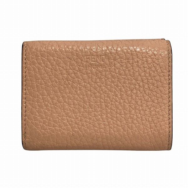 Fendi Fendi Fendi Peekaboo Selleria Calf Leather Wallet Leather Short Wallet 8M0426 Size ONE SIZE - 2 Thumbnail