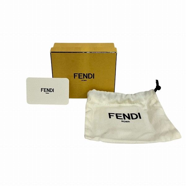 Fendi Fendi Fendi Peekaboo Selleria Calf Leather Wallet Leather Short Wallet 8M0426 Size ONE SIZE - 5 Thumbnail
