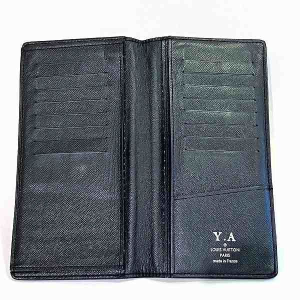 Louis Vuitton Louis Vuitton Louis Vuitton Portecarte Credit Taiga Long Wallet Leather Long Wallet M31002 Size ONE SIZE - 2 Thumbnail