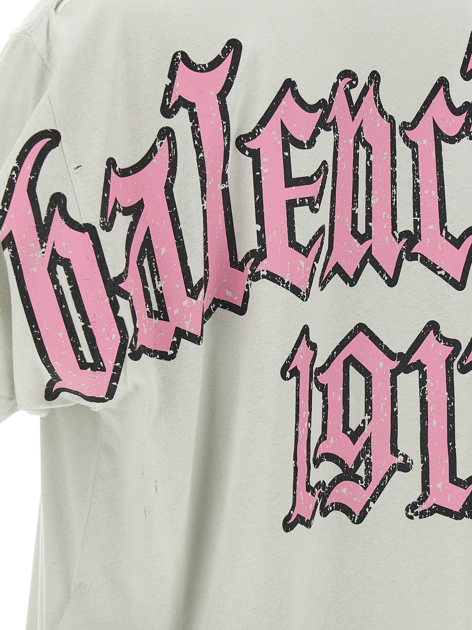 Balenciaga 'Blackletter Script' T-Shirt Size L / US 10 / IT 46 - 4 Thumbnail