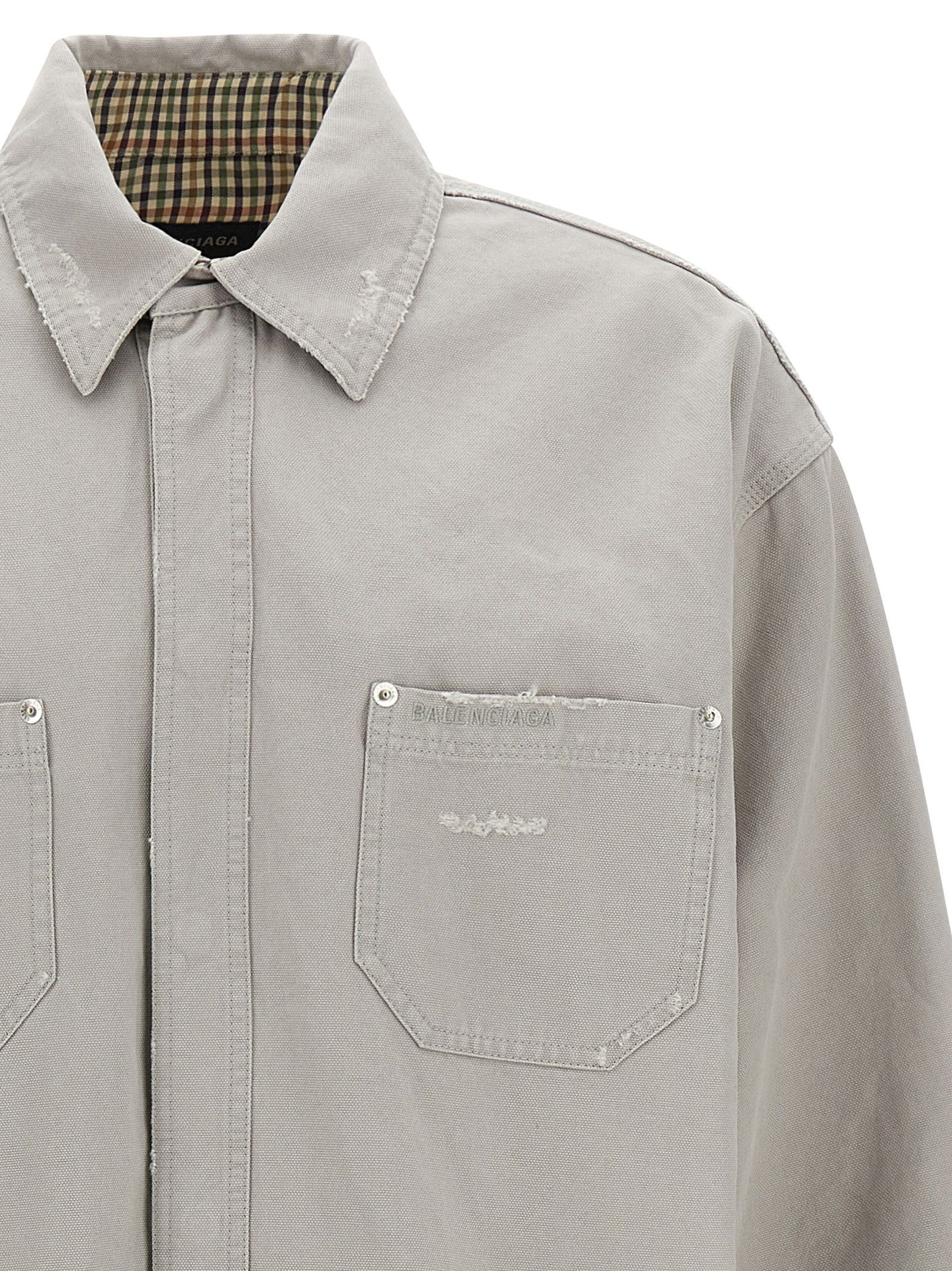 Balenciaga 'Workwear' Overshirt Size US L / EU 52-54 / 3 - 3 Thumbnail