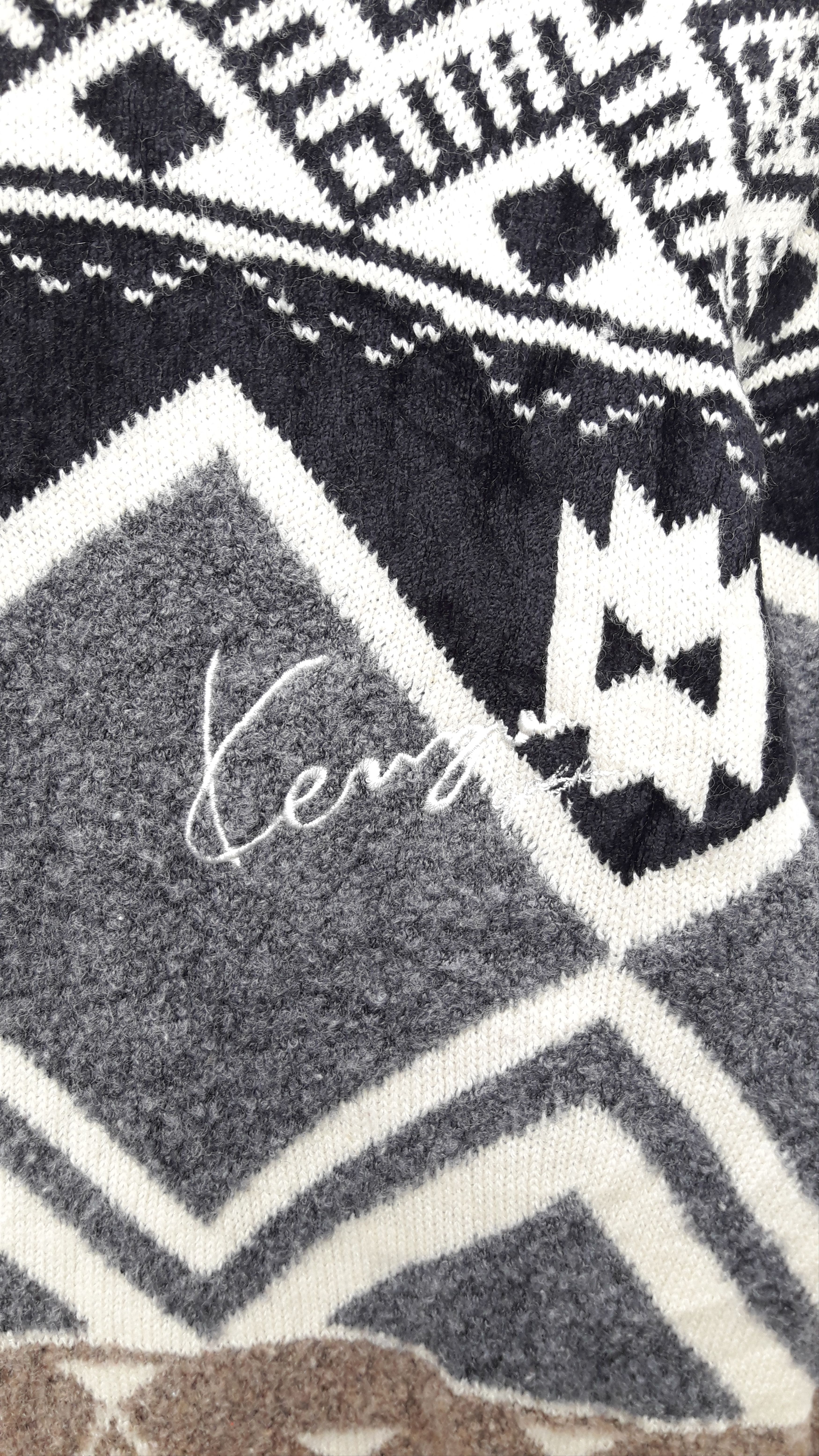 Kenzo × Vintage VINTAGE KENZO KNITWEAR SWEATER SWEATSHIRT MEDIUM PULLOVER Size US M / EU 48-50 / 2 - 4 Thumbnail