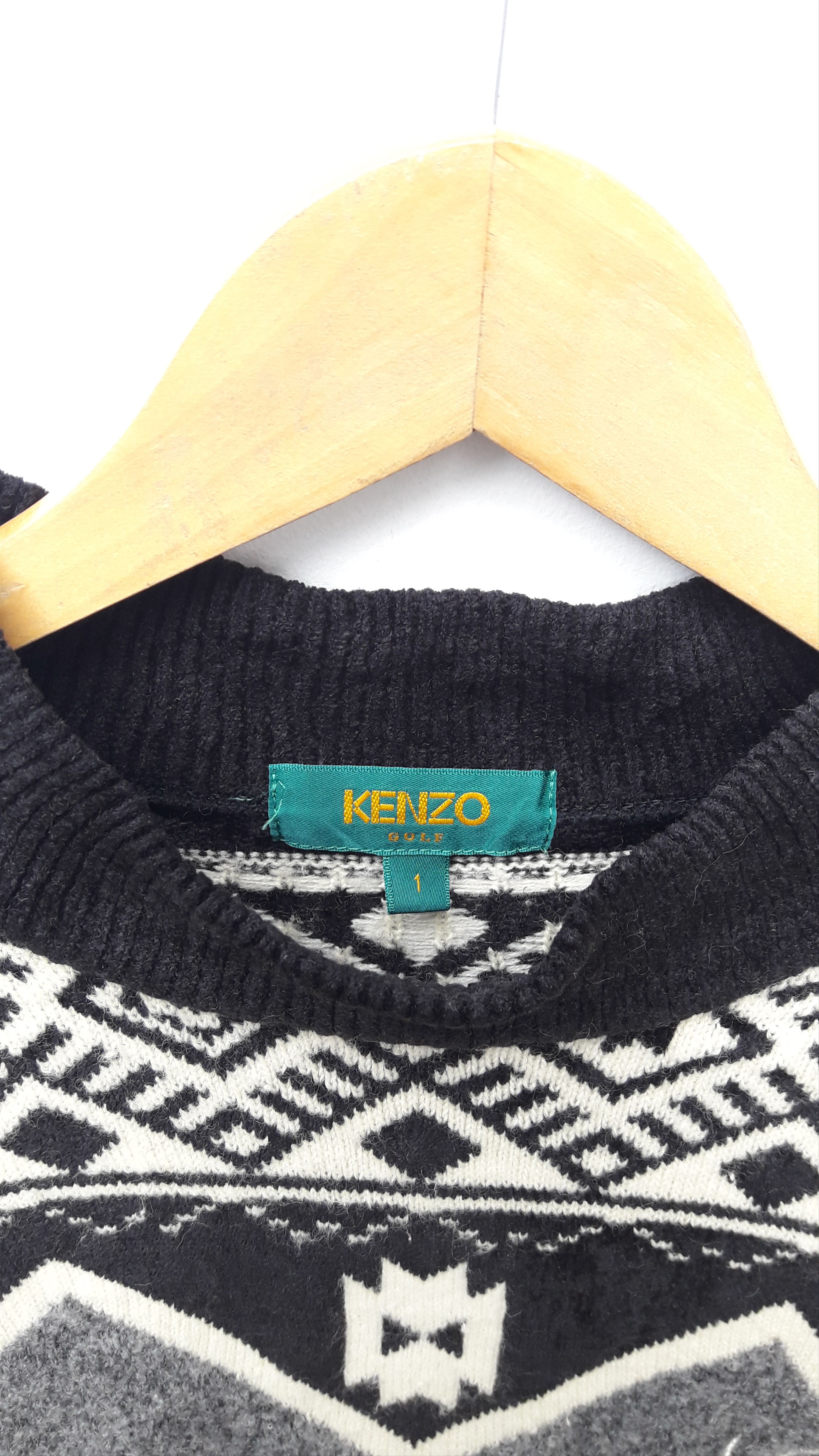 Kenzo × Vintage VINTAGE KENZO KNITWEAR SWEATER SWEATSHIRT MEDIUM PULLOVER Size US M / EU 48-50 / 2 - 3 Thumbnail