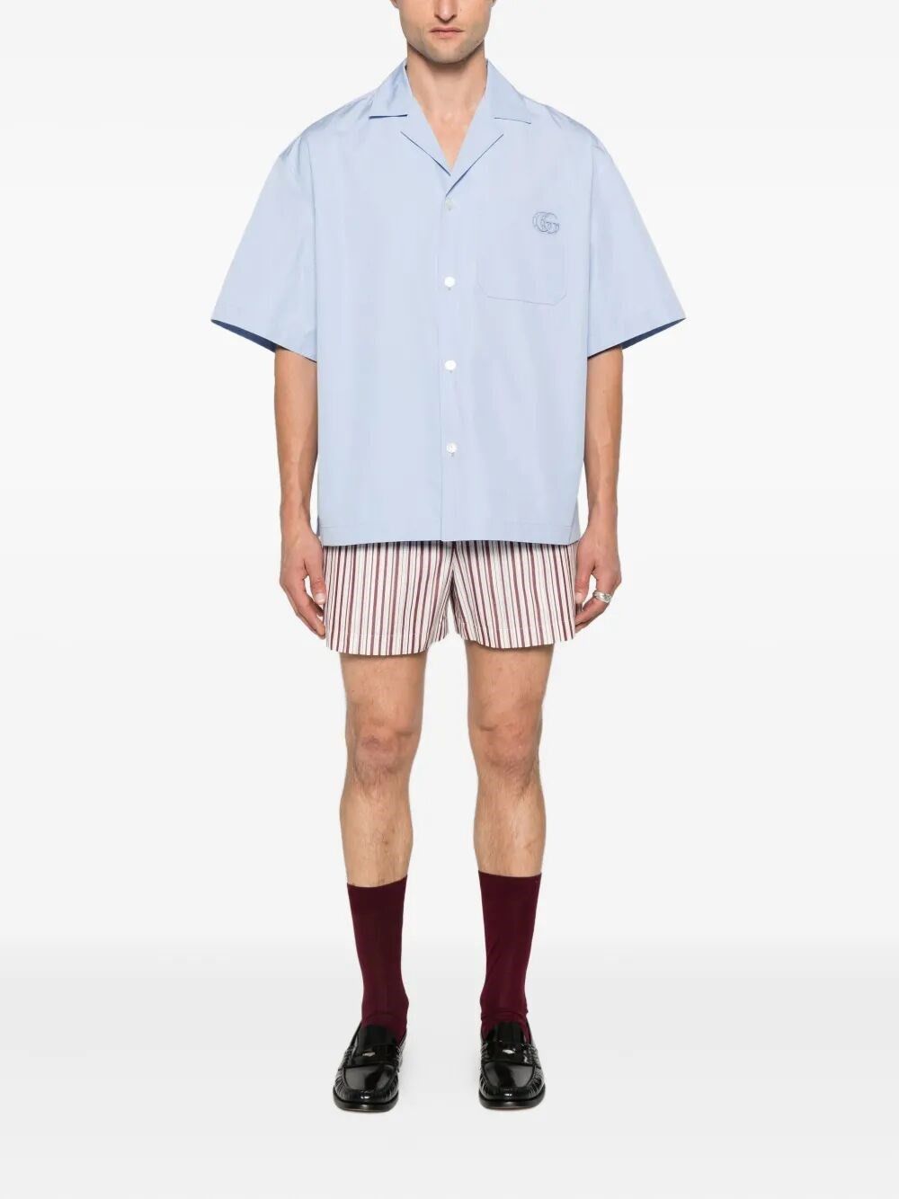 Gucci Heavy Cotton Popeline Shirt Size US L / EU 52-54 / 3 - 2 Thumbnail