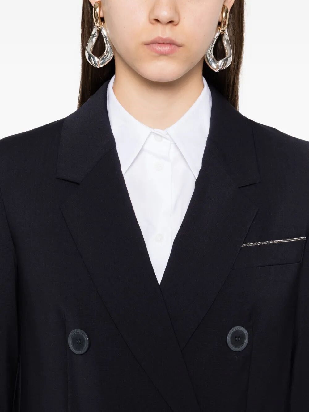 Peserico Blazer Size M / US 6-8 / IT 42-44 - 4 Thumbnail