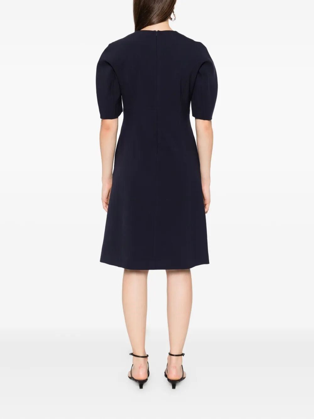 Peserico Midi Dress Size L / US 10 / IT 46 - 3 Thumbnail