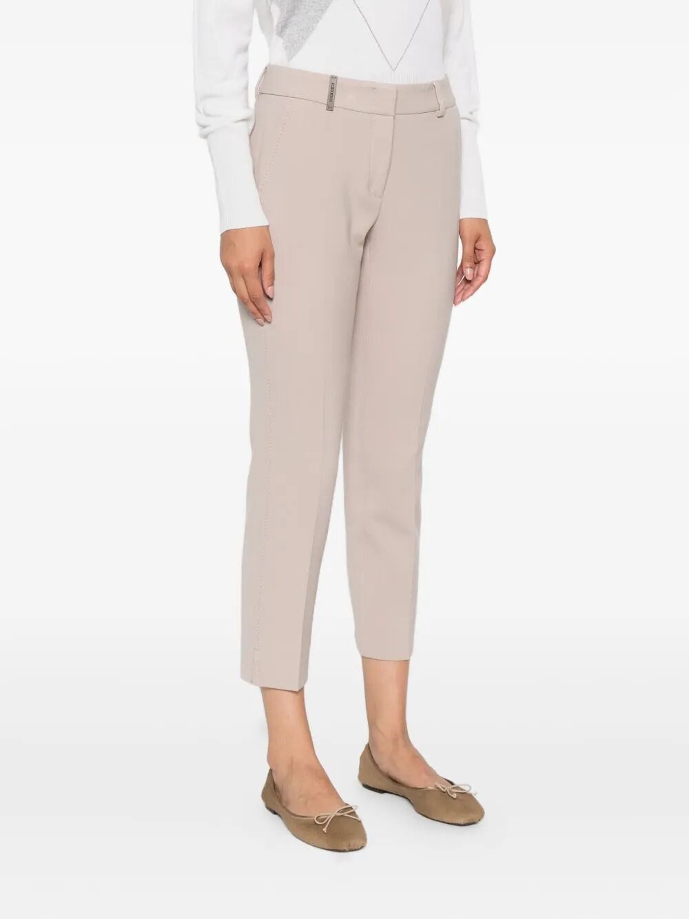 Peserico Pants Size 28" / US 6 / IT 42 - 3 Thumbnail