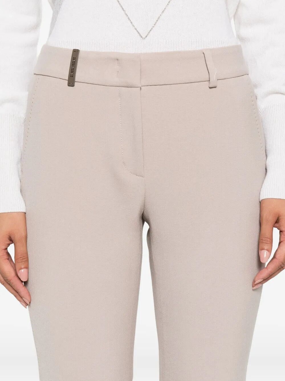 Peserico Pants Size 32" / US 10 / IT 46 - 4 Thumbnail