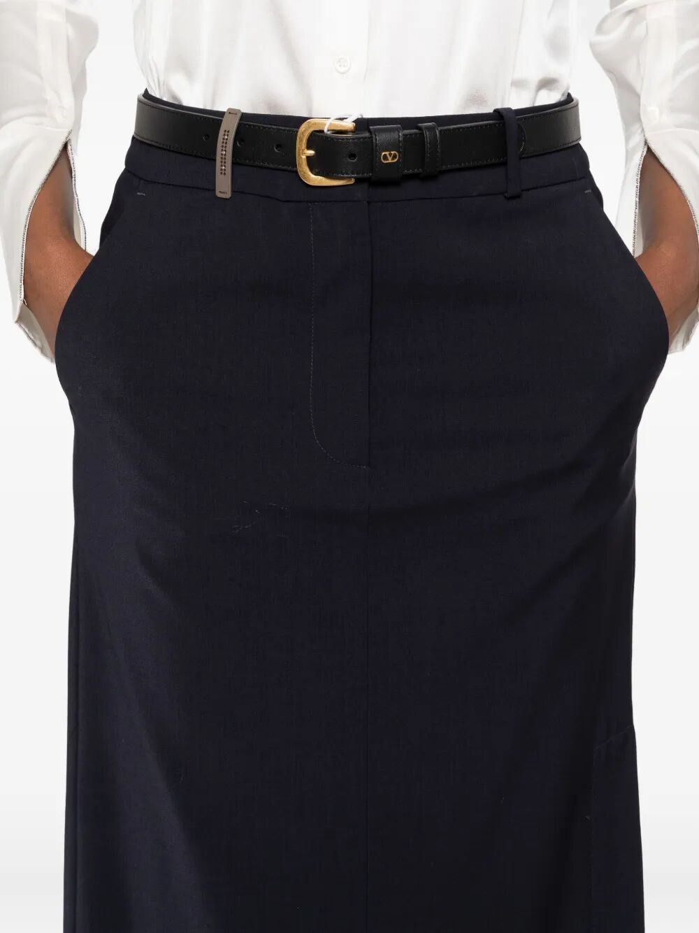 Peserico Long Skirt Size 28" / US 6 / IT 42 - 5 Thumbnail