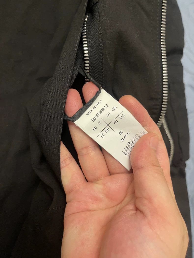 Rick Owens rick owens long black military-style jacket Size US M / EU 48-50 / 2 - 4 Thumbnail